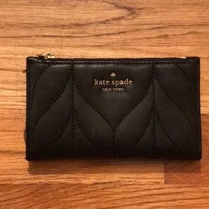 Kate Spade Small Slim Leather Bi-Fold Wallet